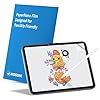 MOBDIK Paquete de 2 protectores de pantalla Paperfeel compatibles con iPad A16 de 11ª/10ª generación (2025/2022) y iPad Air 11 M3 2025 / M2 2024, diseñado para escritura natural, menos reflejo, fácil