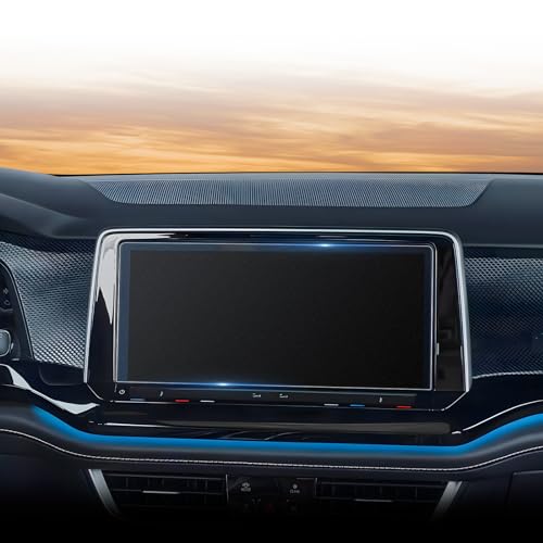 CDEFG For 2024 2025 2026 Volkswagen Atlas/Cross Sport Screen Protector - 12 Inch Matte Anti Glare Tempered Glass - VW Atlas Cross Sport Touchscreen Accessories