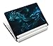 Produktbild Luxburg® Design Aufkleber Schutzfolie Skin Sticker für Notebook Laptop 10 / 12 / 13 / 14 / 15 Zoll, Motiv: Fantasy Drache