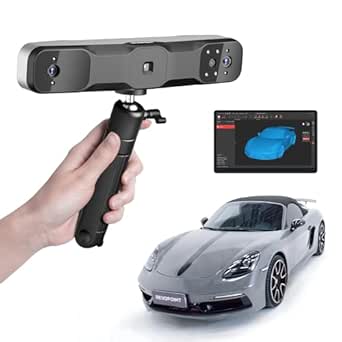 Revopoint Range 2 3D Scanner for 3D Printing, Handheld, Full Color, Supports Body, Face, Large Objects, Compatible with Win, Android, iOS, macOS