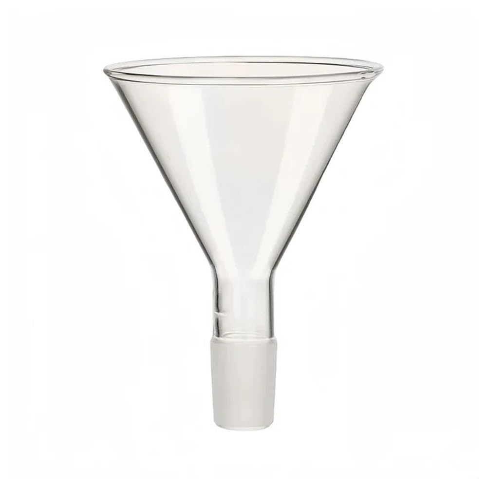 Attrezzature e forniture di laboratorio Imbuto triangolare da laboratorio in vetro borosilicato 3. con bocca standard, OD50mm/14#-OD150mm/40#