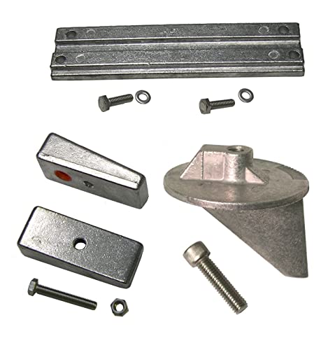 US Marine Products LLC Zinc Anode Kit for Mercury 75-115 HP Outboard Motors Includes Hardware