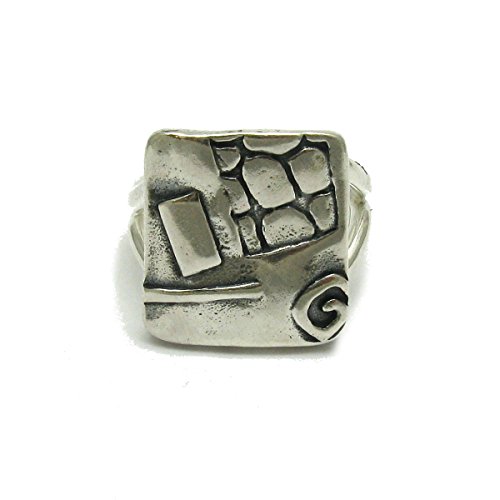 Bague en argent massif 925 Empress R001648 : anneau ajustable pour femme
