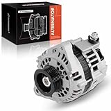 A-Premium Alternator Compatible with Nissan Altima 1995 1996 1997, 2.4L, 12V 80A 6-Groove Pulley