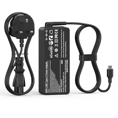 shefor 65W 45W USB C Laptop Charger Compatible with Lenovo HP DELL ASUS cer Samsung MSI Huawei Type C fast Computer Power Adapter