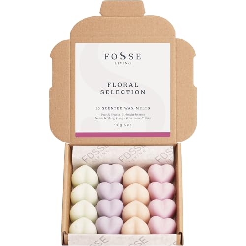 Floral Selection Strong Scented Wax Melts 16 Pack...