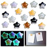 Kühlschrank Magnete Witzige 16 Stück Magnete Kühlschrank Niedliche Kühlschrankmagnete Stern Kühlschrankmagnete Für Spind, Whiteboard, Dekorative Magnettafel, SchräNke, Klassenzimmer, BüRo