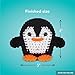 PIL Crochet Kit for Beginners - Peter the Penguin Amigurumi - Complete DIY Kit with Step-by-Step Instructions, Yarn, Hook, Safety Eyes & Stuffing - Make a Stuffed Penguin