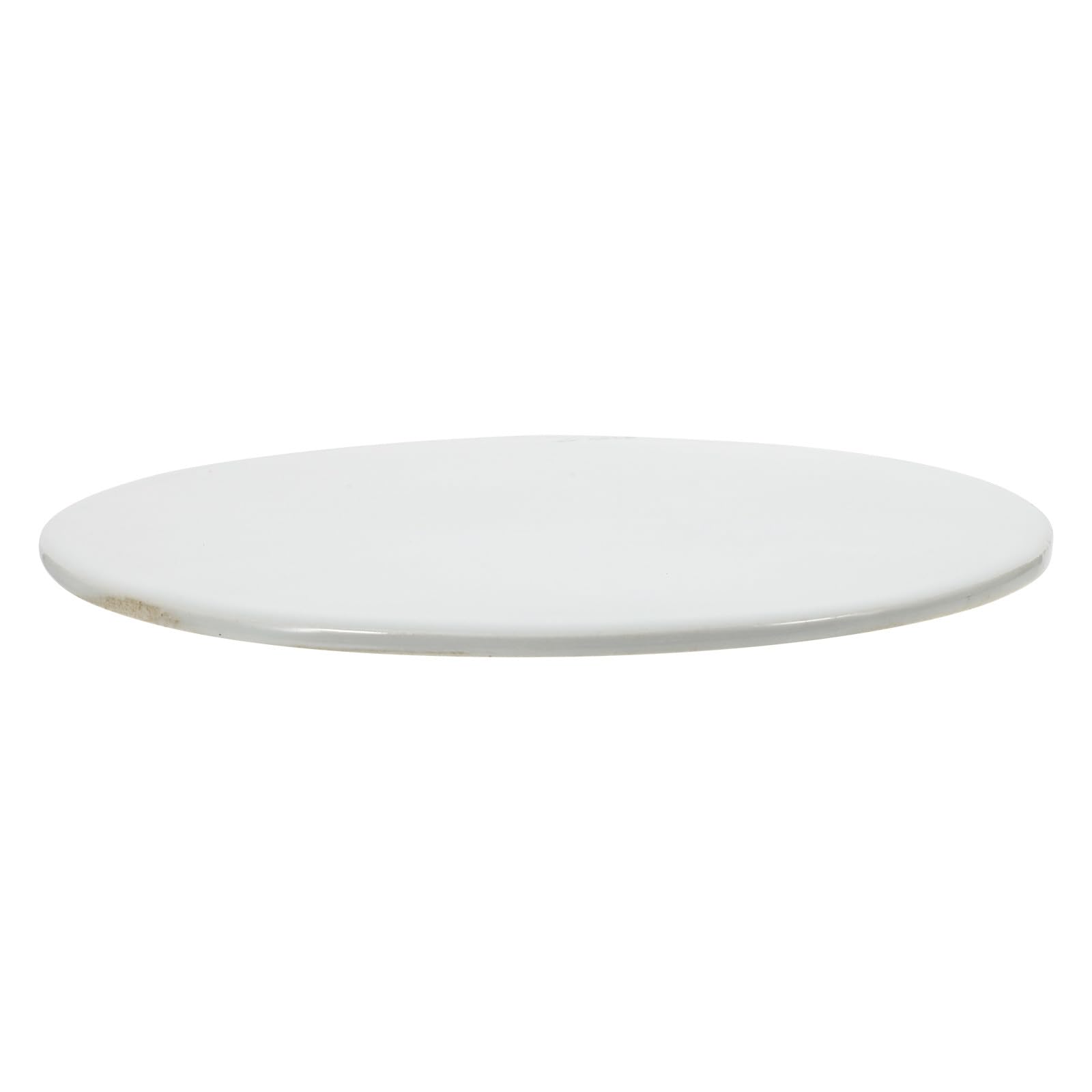 Piatto Senza Bave in Ceramica Bianco per Pittura Fai da Te Superficie Liscia per Corsi di Arte per Ragazzo Ragazza e Hobby Creativi