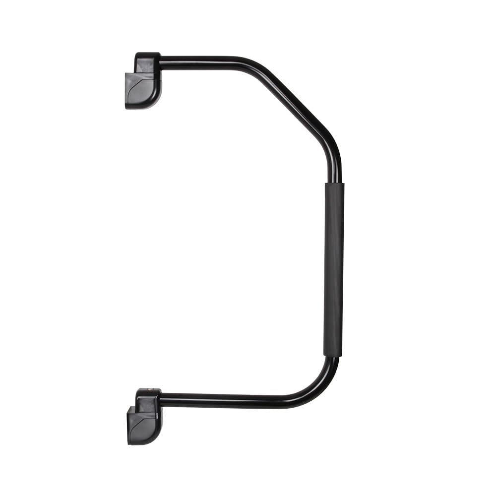 ITC Inc. Manufacturers' Select - Mango plegable de asistencia para caravanas, quintas ruedas y remolques, mango de entrada acolchado cómodo (negro) (X002CJ25XD)