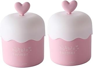 BCOATH 2 Pcs Bubbler Máquina De Bolha Portátil Algodão Doce Lavagem Do Corpo Creme De Marshmallow Limpador De Rosto Fabricantes De Espuma Fabricantes De Bolhas Faciais Ferramentas De