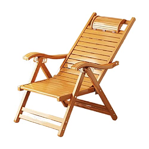 Chaise longue durable en bois B Type Prime transat réglable extérieur - 2
