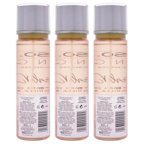 Image of Unique Body Mist - Coral Daisy by So? for Women - 5.1 oz Body Mist - Pack of 3