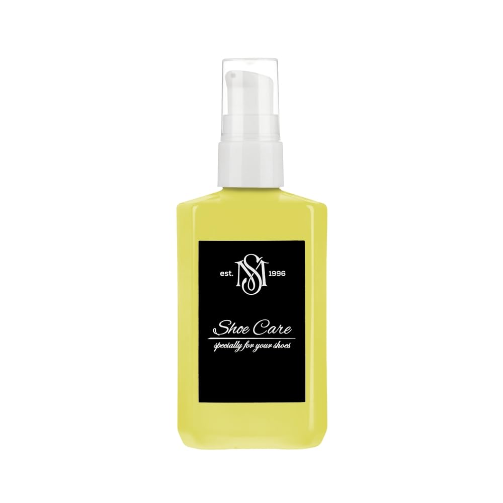 Bálsamo de cuero - NCS S 1050-G80Y Lichen Gold - Acondicionador suavizante de zapatos y revitalizador de color para artículos de cuero suaves de MAVI STEP - 100.5 ml