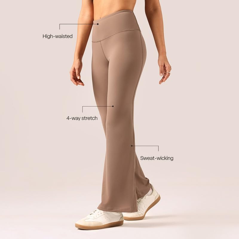 Image of BlissClub Ultimate Flare Pants Lite Tall for Women Above 5'5 ft