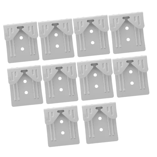 Image of Homoyoyo 10pcs Heavy Duty Ceiling Hooks Frame Hanging Hardware for Mirrors Picture Frames Over The Door Mirror Hanging Kit