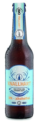 Bio Knallhart IPA alkoholfrei (10 x 0,33 l inkl. Pfand) PRIVATBRAUEREI · LIEBHARTS Cover