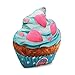 Oh My Pop Pop! Cupcake II-Pillow Cushion (Large) Cuscino da viaggio, 35 cm, Blu (Blue)