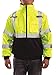 Hi-vis Bomber Jacket, Insltd, Lime/Blk, 2XL