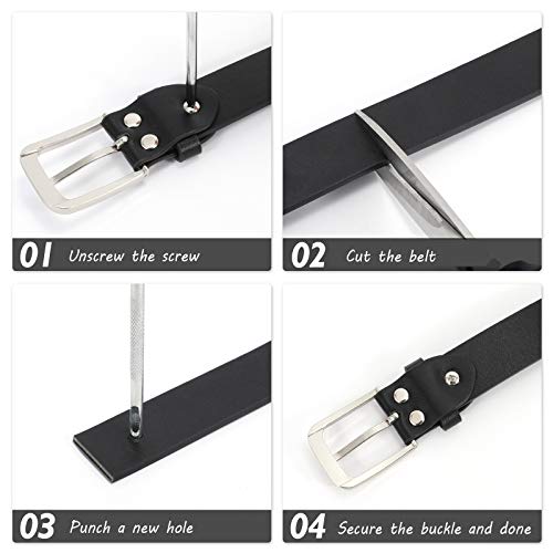 Whippy Women Casual Leather Belt For Jeans thumb #6