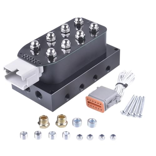 Électrovanne 12V suspension pneumatique universelle avec boîtier de commande