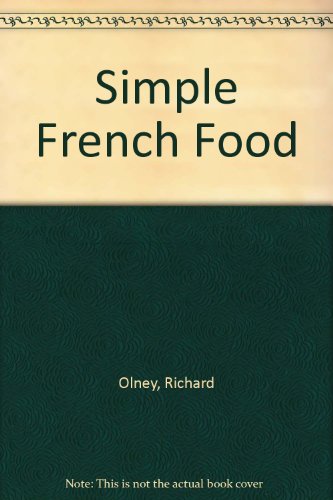 Simple French Food B008648JBE Book Cover