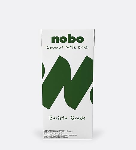 Nobo Barista Grade Coconut Milk Drink 1 لتر (لترات) عبوة من 6 قطع