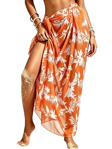 Image of CHICGAL Sarong Wraps Swimsuit Coverup for Women Bathing Suit Cover Up Summer Bikini Beach Swimwear 2026