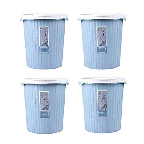 Poubelle de cuisine et salle de bains anti-encombrement pack de 2 bacs 11L