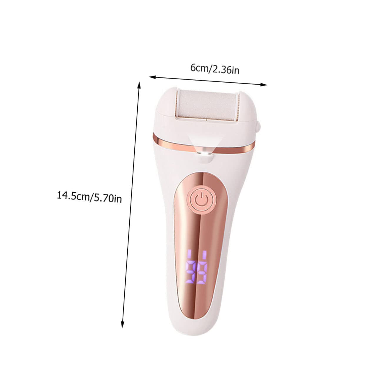Levigatrice Elettrica Per Piedi Dispositivo Cura Piedi Rimozione Calli Accessori Pedicure Ricarica Usb Adatto Uomini Donne