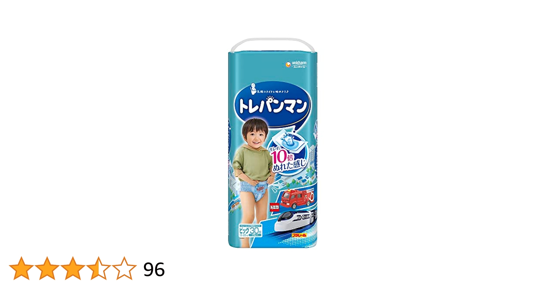 【10袋】トレパンマン トレーニング専用パンツ 男の子用 ビッグサイズ 楽天市場】ユニ・チャーム トレパンマン トレーニング専用パンツ