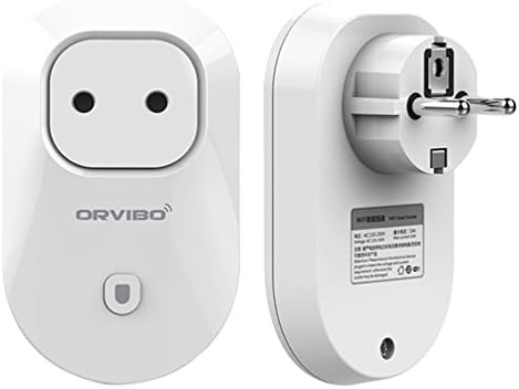 KINGMAS Orvibo WiFi Wireless Remote Control Timer Switch Socket Wall Plug for iPhone IOS Android (EU PLUG)