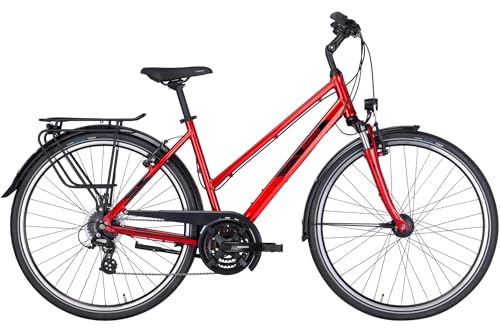 Pegasus Solero SL 24 28' Trekkingbike 24-Gang Kettenschaltung rot
