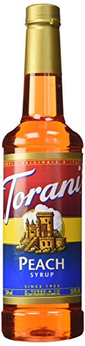 Image of Torani Syrup, Peach, 25.4 Ounce (Pack of 1)