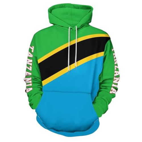 Sweat-shirt Harajuku tanzanien respirant et confortable unisexe