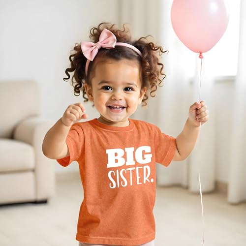 Image of Big Sister Shirt Big Sister Announcement Toddler Shirts Promoted to Girls Outfit