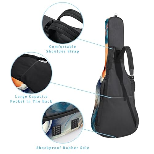 Sac pour guitare imperméable à poches multiples pour protéger votre instrument - 3