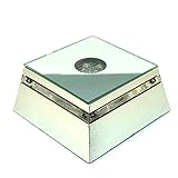 Rechteckiger LED Leuchtuntersetzer für Gläser, 3D-Würfel, 3D-Kristalle, Bergkristalle sowie durchleuchtende Figuren und Dekoration.