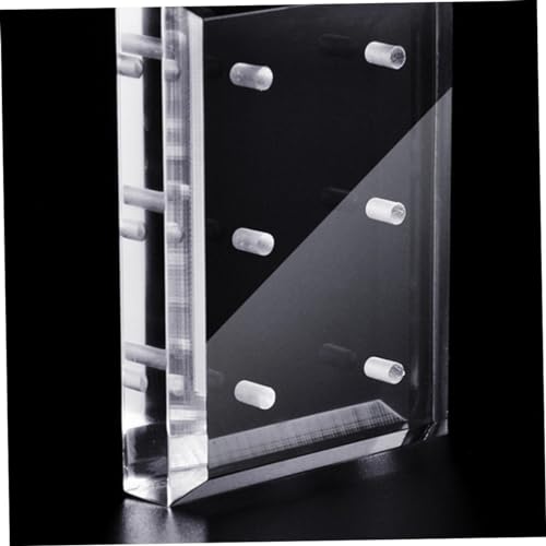 Organizador acrílico transparente para brocas de uñas miniatura 6