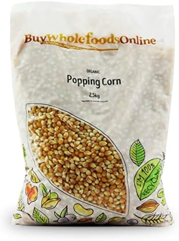 Organic Popping Corn 2.5kg (BWFO)