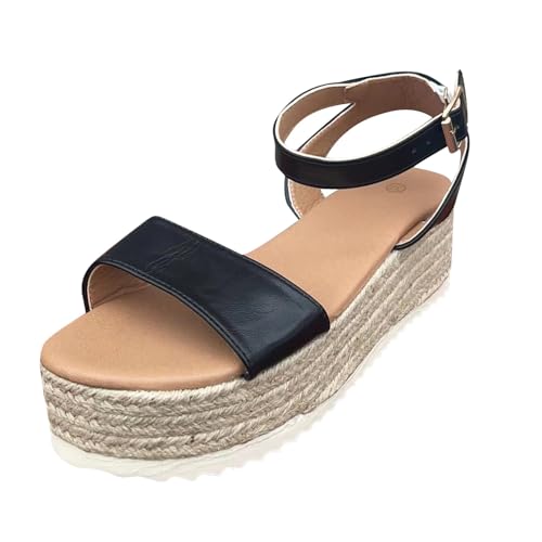 Sandale confort femme paillettes pour mariage et mules d'été