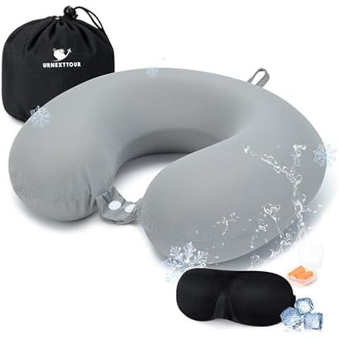 urnexttour Cooling Travel Pillow Set Cover