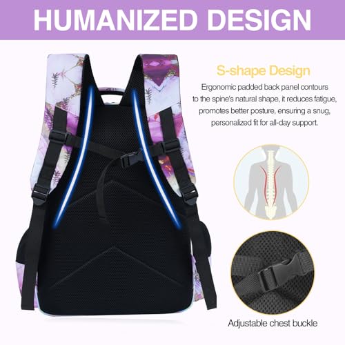 School Backpack for Girls Kids Bookbag for Girls And Boys Teen Backpack Travel Laptop Backpack Casual Daypacks3