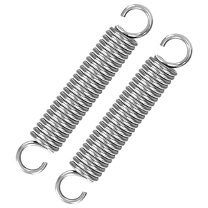 GUNGY Zugfeder Edelstahl 2.5x16x90mm, 2 Stück