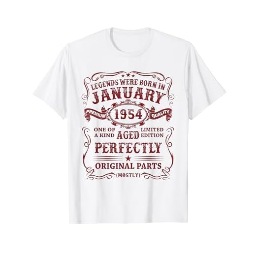 Las Leyendas Nacen En Enero 1954 Regalo Hombre 70 Años Camiseta