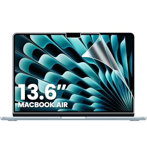 F FORITO 2-Pack Anti Glare Matte Laptop Screen Protector Compatible with Apple MacBook Air 13.6/13 (2022-2026 M2 M3 M4 M5) Eye Protection Screen Guard for Students and Programmers