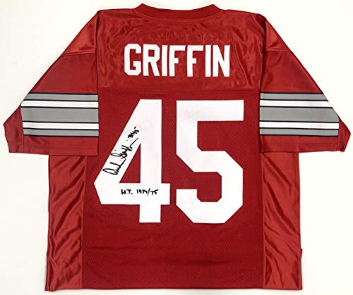 Archie Griffin Ohio State Buckeyes Autographed Jersey - Griffin Hologram