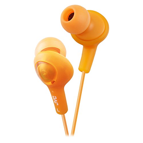 JVC HAFX5D Gumy Plus Inner Ear Headphones (Orange)
