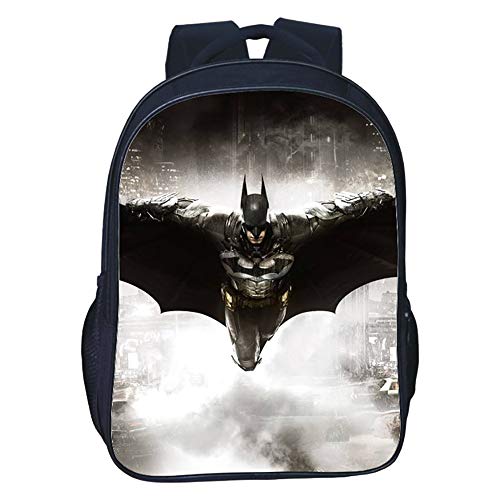 Batman Mochila Casual Patrón Deportes Tendencia de diseño de Escolar Impreso for niños