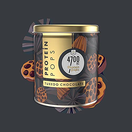 Image of 4700BC Protein Pops (Makhana), Tuxedo Chocolate, Tin, 175Gm